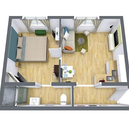F2 Green Garden, Hyper Centre, Parking Appartement Nantes Buitenkant foto